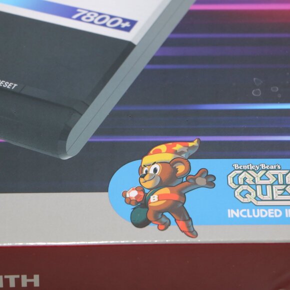 Atari 7800+ Video Game Console New Sealed Wireless CX78+ Gamepad Crystal Quest - Picture 8 of 10